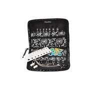 Juego de puntas de bambú entrelazadas ChiaoGoo Spin de 10 cm (2,75-10,0 mm) - 1 pieza