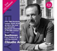 クラウディオ・アラウ ベートーヴェン:ピアノ・ソナタ集