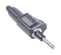 0.001mm Digital Micrómetro Cabeza 0-25mm, Micrómetro electrónico con trinquete grande para medición precisa, Sonda de aleación resiste el óxido, conversión de unidades,