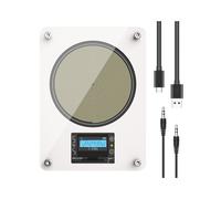 0.01-999.99Hz Adjustable 7.83Hz Schumann Resonance Generator Sine Wave Generator Rechargeable 4 Port AUX Output White