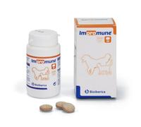 Impromune - Suplemento de refuerzo al sistema inmunológico para perros y gatos - Bioiberica - Cantidad: 20 comprimidos