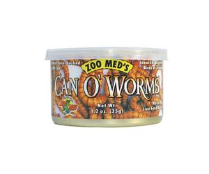 0.035 KG Zoo Med Tenebrios cocinados para reptiles
