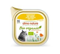 almo nature - Alimento húmedo biorgánico para Gatos Adultos con Pollo (19 x 85 g)