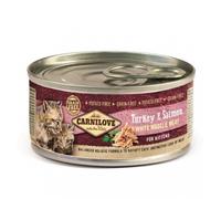 0.1 KG 100 g Carnilove Salmón y Pavo lata para gatitos