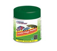 0.1 KG Ocean Nutrition Cichlid Vegi Pellets para peces cíclidos