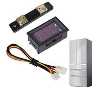 0-100V CC Tensión Dormir - LED 2 en 1 Voltímetro digital de alta precisión, amperómetro multifunción | Pantalla de voltaje para coches, motocicletas, campistas, barco, uso de profesión