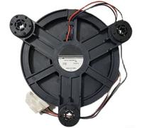 0.13 A 12 V CC Ventilador de repuesto para refrigerador Midea GW12E12MS3MB-52 Motor de refrigeración de refrigerador 125 mm Pieza cuadrada de dispositivo de ventilación