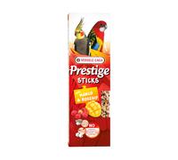 0.14 KG 2 barritas Versele-Laga Prestige Sticks Barritas Mango y Escaramujo para aves medianas