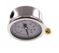 0..16 Bar (0..232 psi) Manómetro de glicerina Abajo Acero inoxidable/Latón 63 mm Clase 1.6