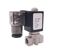 0-16bar/10bar/5bar/3bar 2 way SS304 water solenoid valve normally close Port G1/4" Orifice 3mm/4mm/5mm/6mm direct valve(DC24V_EPDM)