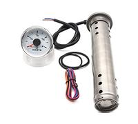 0-190 ohmios de la embarcación de bote de bote Sensor de calibre de nivel de calibre de retención+calibre de desecho 8 color LED 9-32V Bote en forma RV Marina