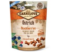 200 g Carnilove Galletas Crunchy Avestruz y Mora para perros