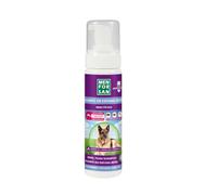 MENFORSAN Champú en espuma anti-insectos para perros y gatos con ingredientes naturales: Margosa, Geraniol y Lavandino, Sin fragancia, Incoloro, 200 ml