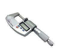 0-25 mm electrónico micrómetros exteriores 0.001mm con extra grande LCD Micrómetro digital de pantalla Mida herramientas, Analizador preciso(IP65 waterproof)