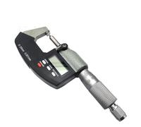 0-25 mm electrónico micrómetros exteriores 0.001mm con extra grande LCD Micrómetro digital de pantalla Mida herramientas, Analizador preciso(Single pointed)