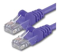 0,25m - púrpurat - 1 pieza - Cable de red Ethernet con conectores RJ45 CAT6 CAT 6 Cat.6 1000 Mbit/s