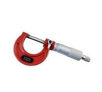 0-25mm-50mm-75mm-100mm Micrómetro exterior Conjunto con estándares TrakeTT STOP 0-100mm Rango de 0.01mm Graduación (conjunto 4 piezas), Analizador preciso