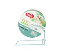 0.283 KG Zolux Cosy rueda de metal azul para roedores