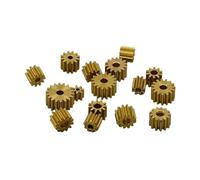 0.3-M Modulus Brass Metal Copper Gear Teeth Toy Car electronic starter Transmission Gear Fit 1mm 1.5mm 2mm Shaft 18T 1.98MM ICXLPMC