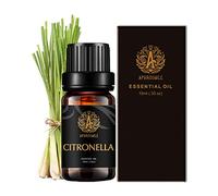 0,33oz-10ml aromaterapia citronela aceite esencial para difusor, 100% puro citronela aceite perfumado para humidificador, Masaje, grado terapéutico citronela Fragancia Aceite Esencial para hogar
