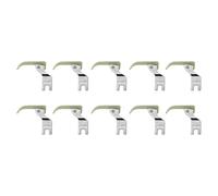 0.3cm Flache Nähmaschinen Füße T58N Schmale Plastik Füße für Zipper Nähen Präzision Stahl Kunststoff 10 Stück Christmas Gifts