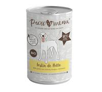 0.4 KG 400 g Puro Menu Bio Festín de Pollo lata para perros