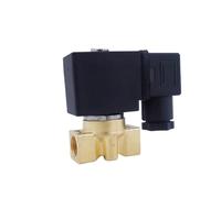 0-40/20/15/10/7bar 2 Way Pneumatic Brass Water Valve Zero Pressure Start G1/4" 12V 24VDC Normal Close PU Solenoid Valve(AC110V,025 10bar)