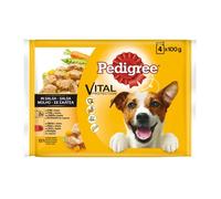 0.4998 KG Pedigree Pollo y Buey con Verduras Salsa en Bolsita para Perros - Multipack