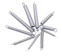 0.4mm A2 Stainless Steel Expansion Springs - Precision Extension Springs (15-300mm) for Engineering Applications(0.4x3x25mmx20pcs)