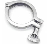 0,5 "0,75" 1 "1,5" 2 "2,5" 3 "4" 5 "Tri Penjepit SUS 304 Baja Tahan Karat Pipa Sanitasi Pas Untuk Pembuatan Bir Rumah(2Inch x K64)