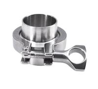 0,5" 1. 2" 3" 4" 6" 8" 10" Tri Abrazadera Conjunto 304 316L Montaje De Tubería Soldadura Acero Inoxidable(SUS304 PTFE,42mm K64)