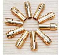 0.5-3.2mm Mini Brass Collet Bit Sets, 10pcs Pequeño Brocas Eléctricas Collet Micro Twist Taladro Chuck para Herramienta Rotativa Eléctrica Rectificado