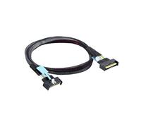 0,5 M MCIO 8i 74 Pines Macho A MCIO PCIE 5.0 74 Pines Macho Cable Extensor PCI-e 5.0 Cool IO MCIO