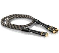 0,50m Viablue NF-S1 Plata Quattro Cinch A XLR F Cable Estéreo 0,5m (1Pza)