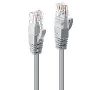 LINDY 0,5 m CAT6 UTP LSZH Cable de Color Gris