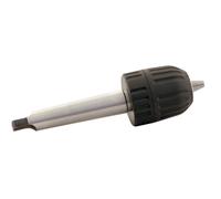 Mandril sin llave 0,8-10 mm con cono CM2 Morse y espiga de movimiento