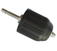 0,8-10mm mandril sin llave con vástago hexagonal 1/4"