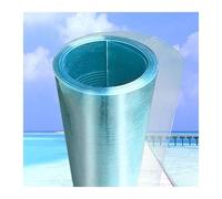 0,80 mm Planchas Transparentes Tejados, Hojas de Invernadero, Planchas de Fibra de Vidrio, Panel Aislamiento Exterior Terraza Jardín, Aislados(1.64'x23'(0.5x7.0m))