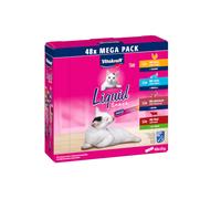 0.81 KG Vitakraft Liquid Snack Pollo y Ternera, Paté, y Salmón para gatos