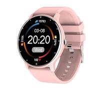 0,8cm Ultrafino Reloj Inteligente Rastreador Fitness Podómetro con Funciones Monitoreo de Frecuencia Cardíaca, Presión Arterial, Oxígeno en Sangre y Sueño, Notificación Inserción Mensaje Soporte