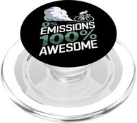 0 Emisiones 100 Awesome Bike Commuting PopSockets PopGrip para MagSafe