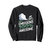0 Emisiones 100 Awesome Bike Commuting Sudadera
