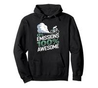 0 Emisiones 100 Awesome Bike Commuting Sudadera con Capucha