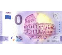 0 Euro - Billete de 0 Euros Italia · Roma Coliseo · Roma Colosseo · Souvenir o Cero € Billete
