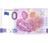 0 euros billete Julio César · Gaio Giulio Cesare · Italia · Souvenir o Cero € Certificado de recuerdo