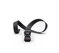 0-FINITY® Cinturón táctico: elástico, resistente, hebilla de metal de liberación rápida, ajustable y duradero, Logotipo negro y rojo, Talla única