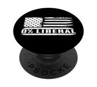 0% Liberal Cero Porcentaje Liberal Antiliberal 0% Liberal PopSockets PopGrip Adhesivo