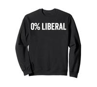 0% Liberal Cero Porcentaje Liberal Antiliberal 0% Liberal Sudadera