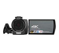 0℃ Outdoor Videocámara con Cámara de Video 4K, Cámara Vlogging Youtube FHD de 30MP, Recodificación y Almacenamiento Multimedia, Recargable Baterías & Control Remoto, la Mejor Decision
