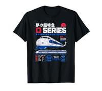 0 Series Shinkansen Japón Bullet Train Souvenir Tribute Camiseta